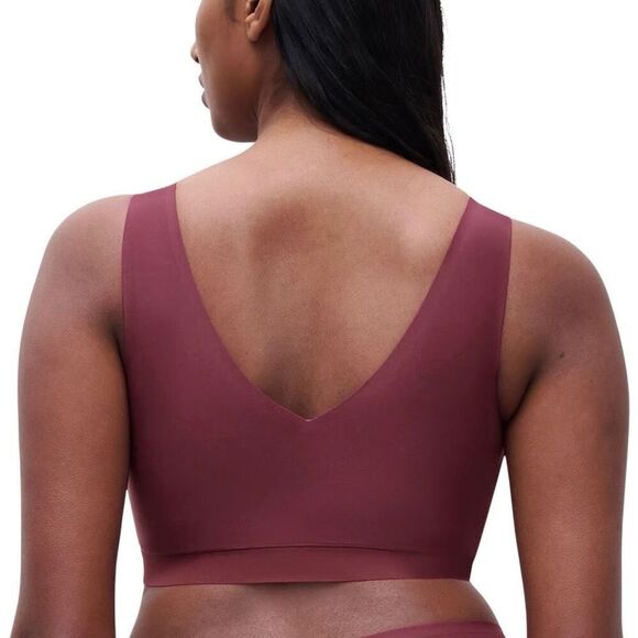 Chantelle SoftStretch Padded V-Neck Bra - Sienna M/L NWT - Picture 2 of 5